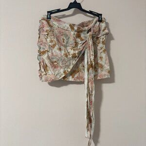 Free people wrap skirt